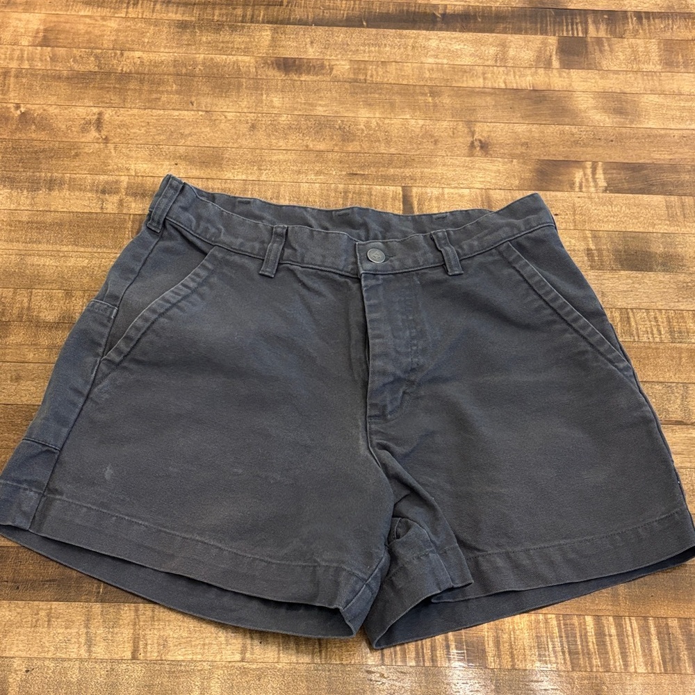 Patagonia Men's Dark Gray Flat Front Shorts